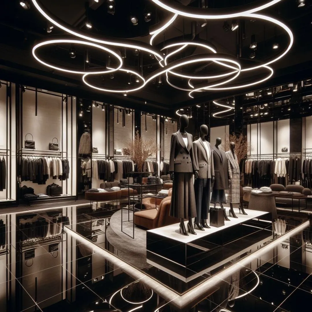 Sephora lighting project installation 4
