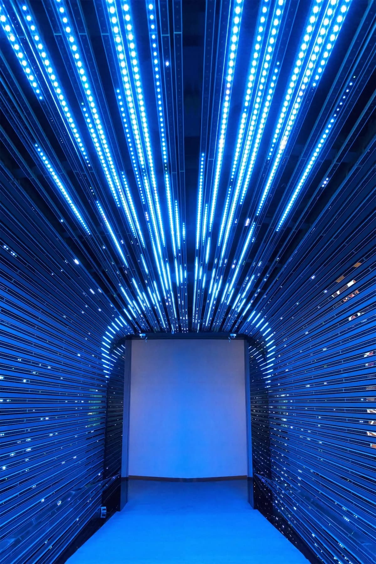 Rolling Wheels lighting project installation 3