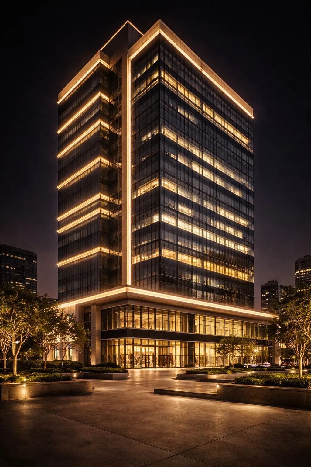 Private Villa — Emirates Hills lighting project installation 3