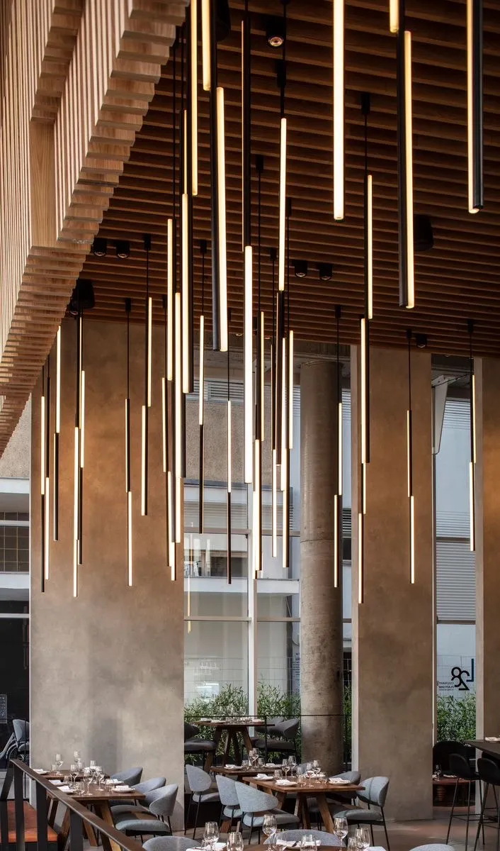 Dyar Bakery lighting project installation 5