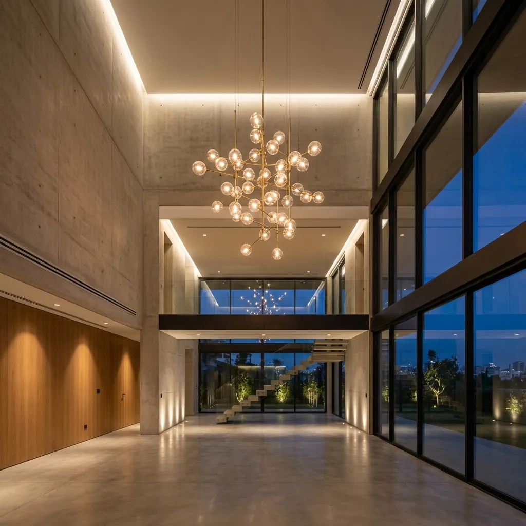 Private Villa — Al Arid lighting project installation 3