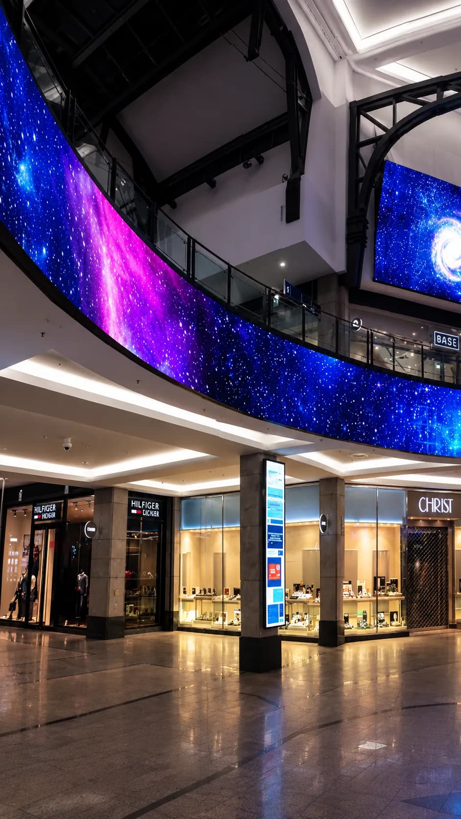 Octave Fashion lighting project installation 2