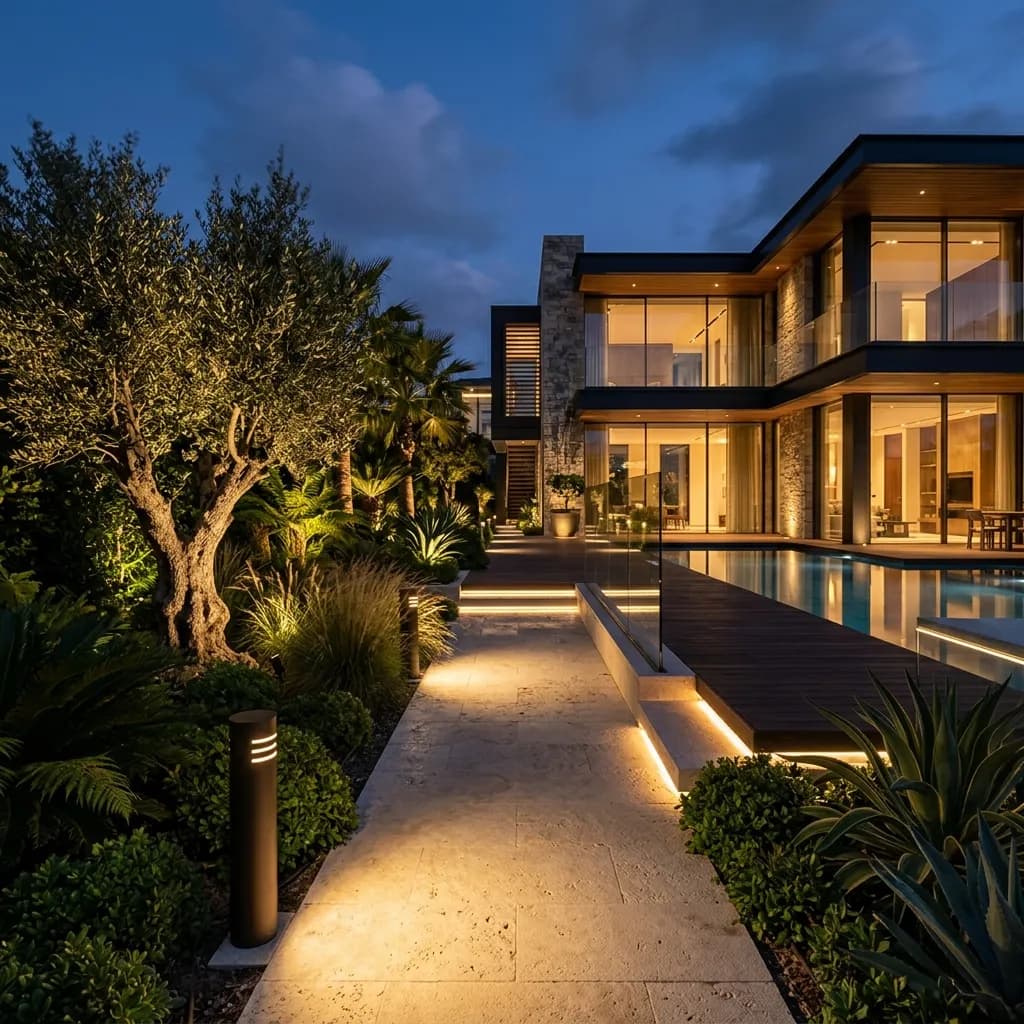 Private Villa — Tilal Al Ghaf lighting project installation 4